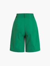 Tropical Forest Mid Waist Shorts